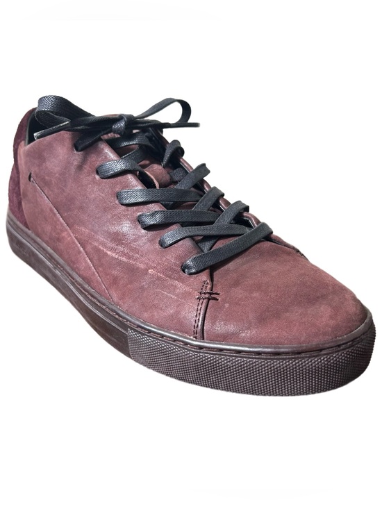 Crime London Other - Crime‎ London Sneakers Men's Size 40 US 7 Suede Low-Top Sneaker - Burgundy